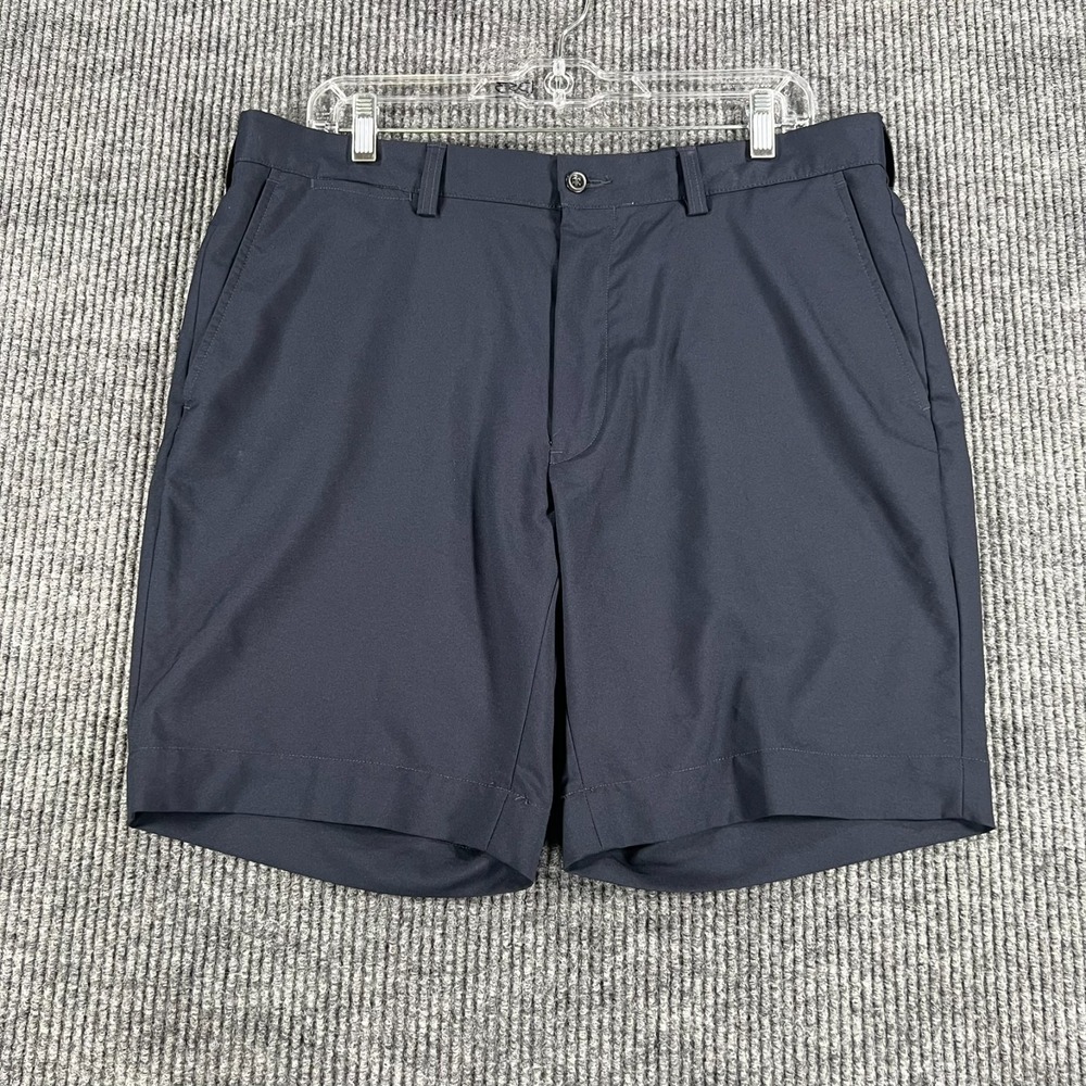 Polo Ralph Lauren Shorts Mens Size 35 Navy Blue Chino Outdoor Casual Comfort